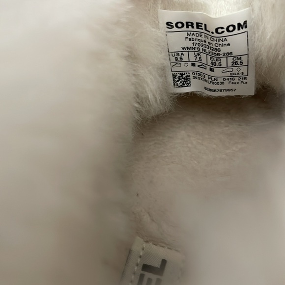 SOREL OUT N ABOUT MOCCASIN SLIP ON WOMENS SIZE 9.5 - Picture 6 of 16